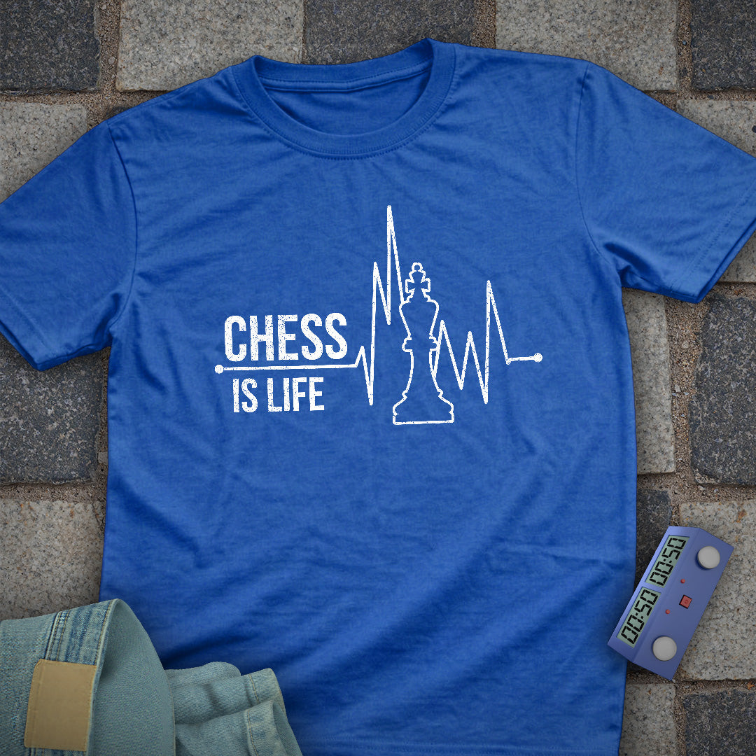 Chess is Life Heart T-Shirt