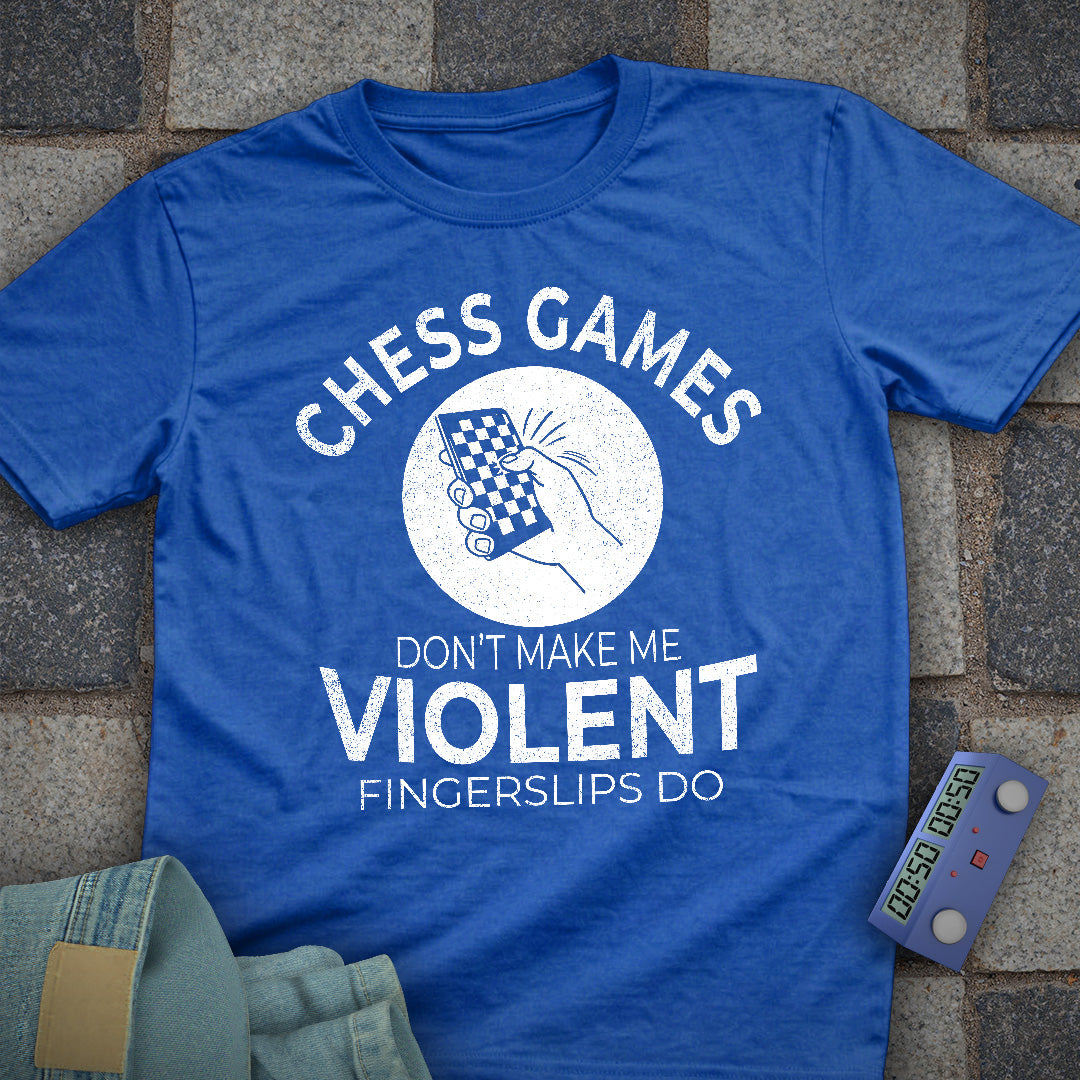 Fingerslip Violent Chess T-Shirt