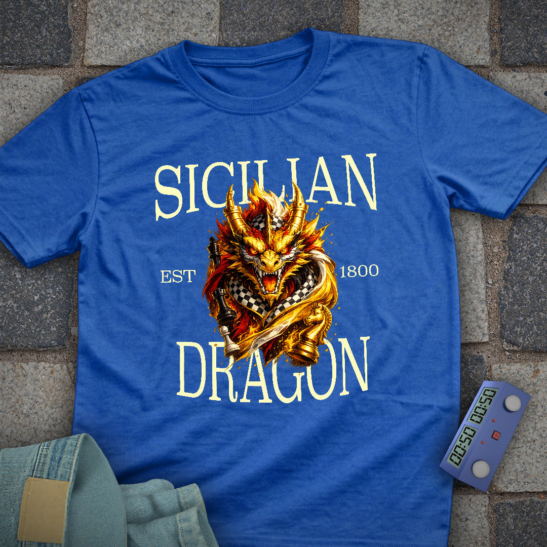 Sicilian Dragon Chess T-Shirt