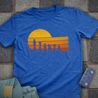 Sunset Vintage Chess T-Shirt