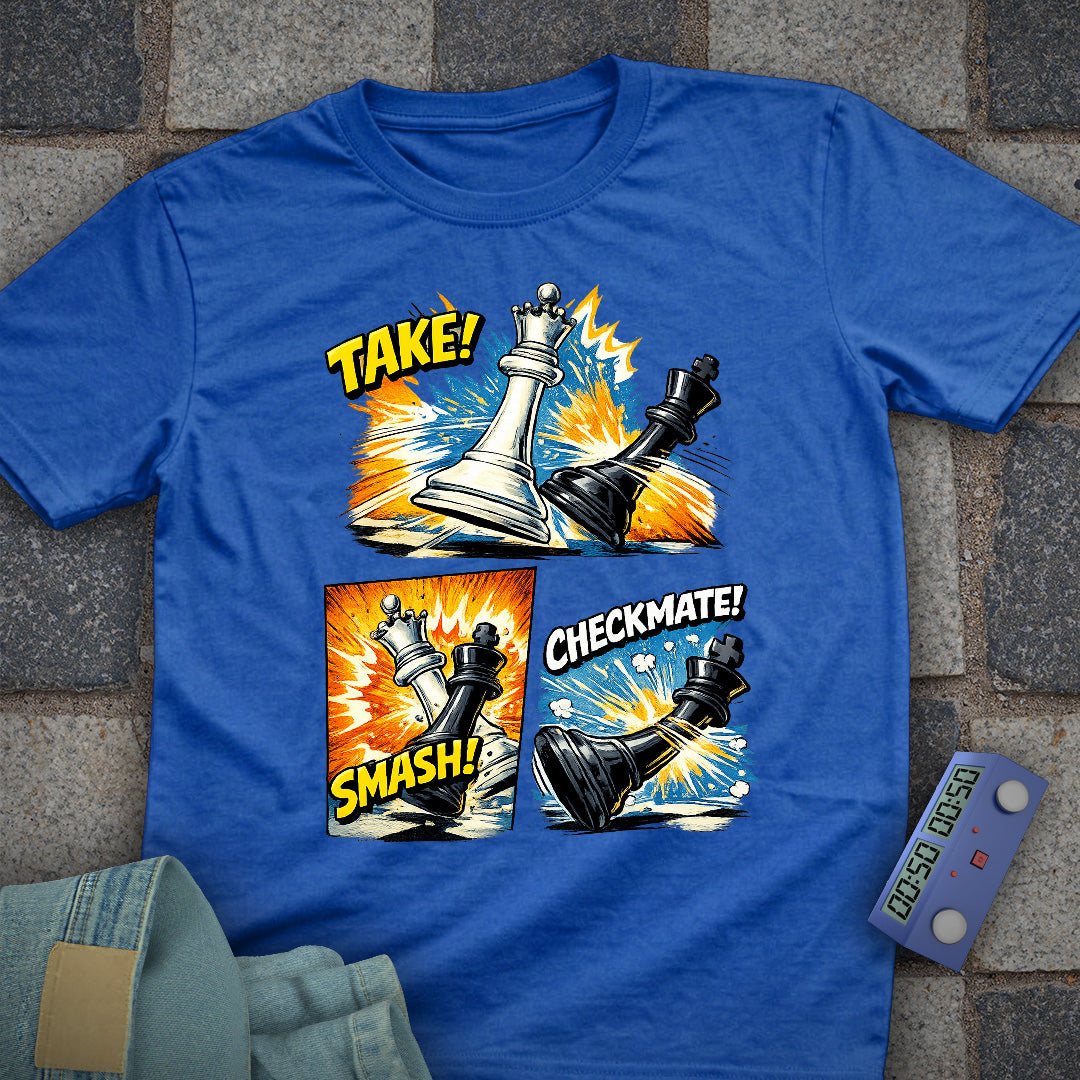 Comic Book Chess T-Shirt