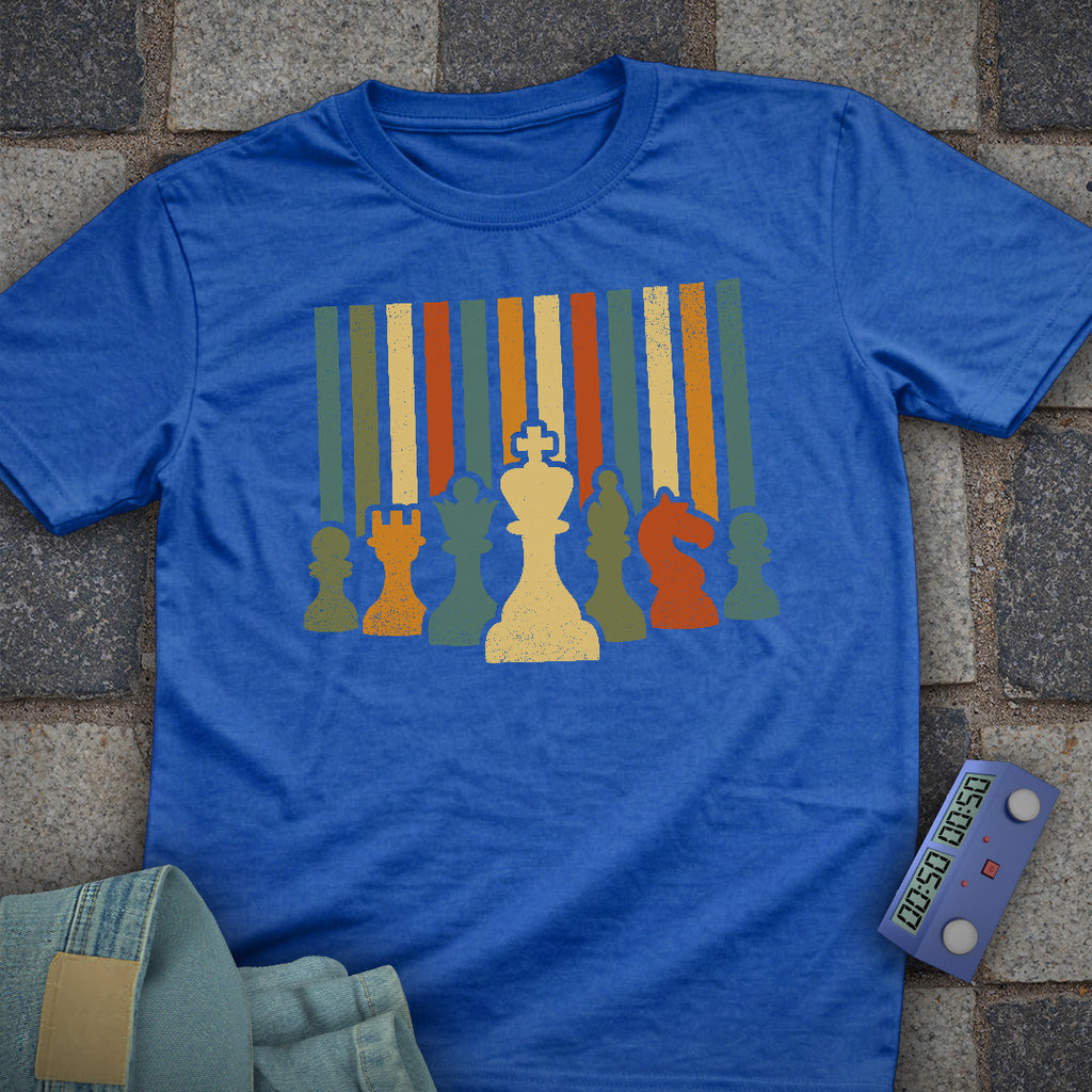 Retro Stripes Chess T-Shirt