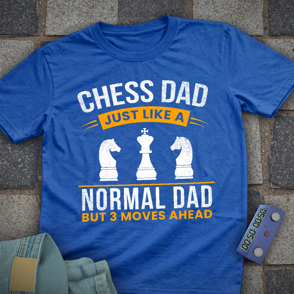 3 Moves Chess Dad T-Shirt