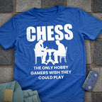Video Gamers Wish Chess T-Shirt