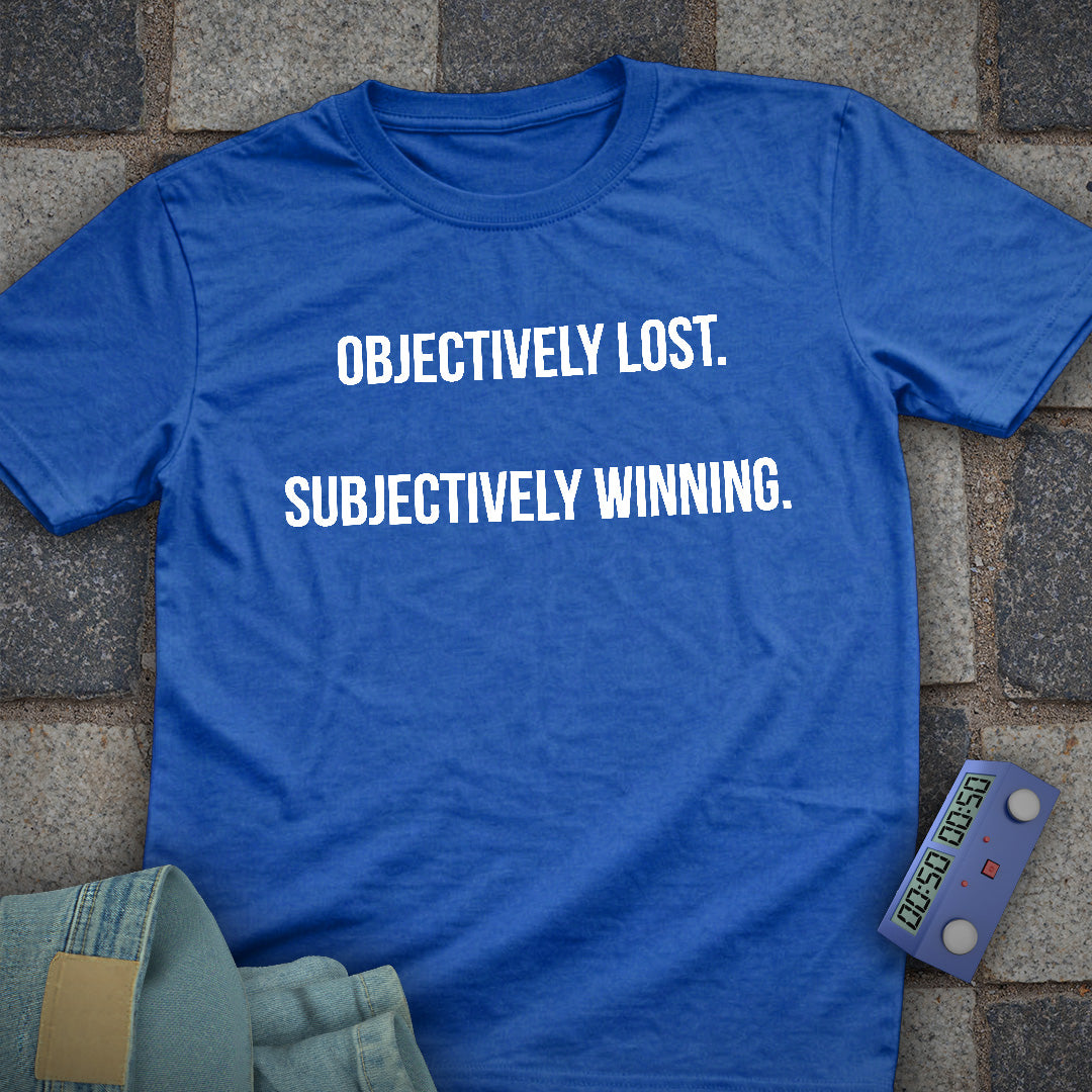 Subjectively Winning Chess T-Shirt