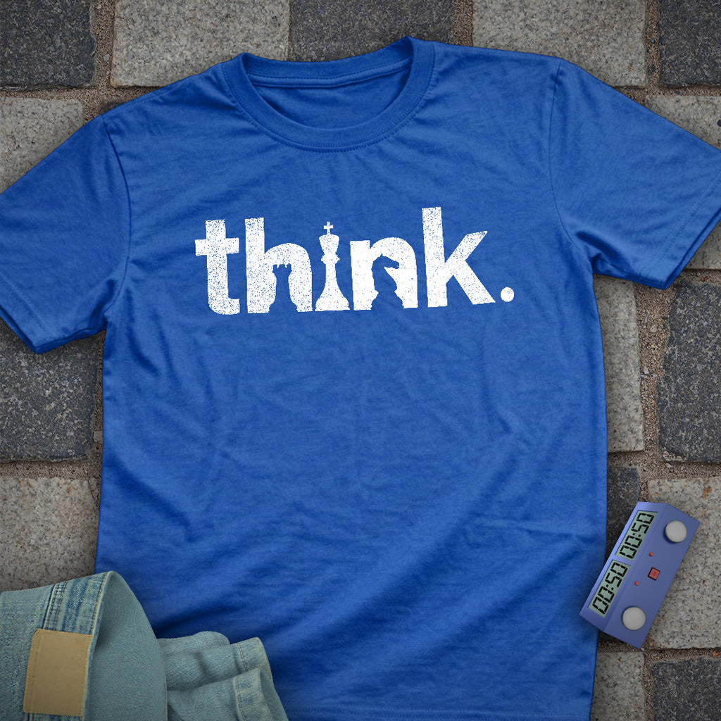 Think Shapes Chess T-Shirt