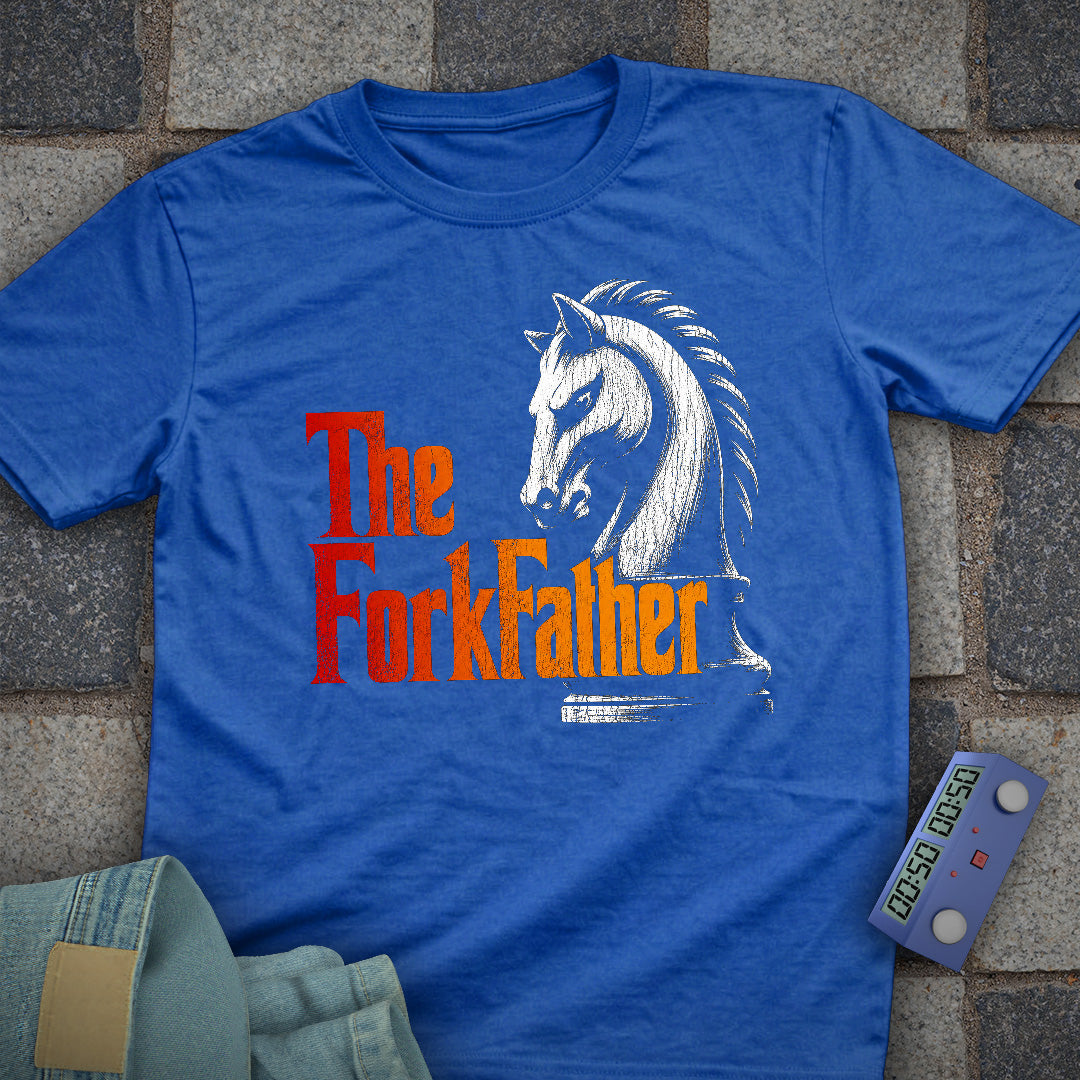 The Fork Father Chess T-Shirt