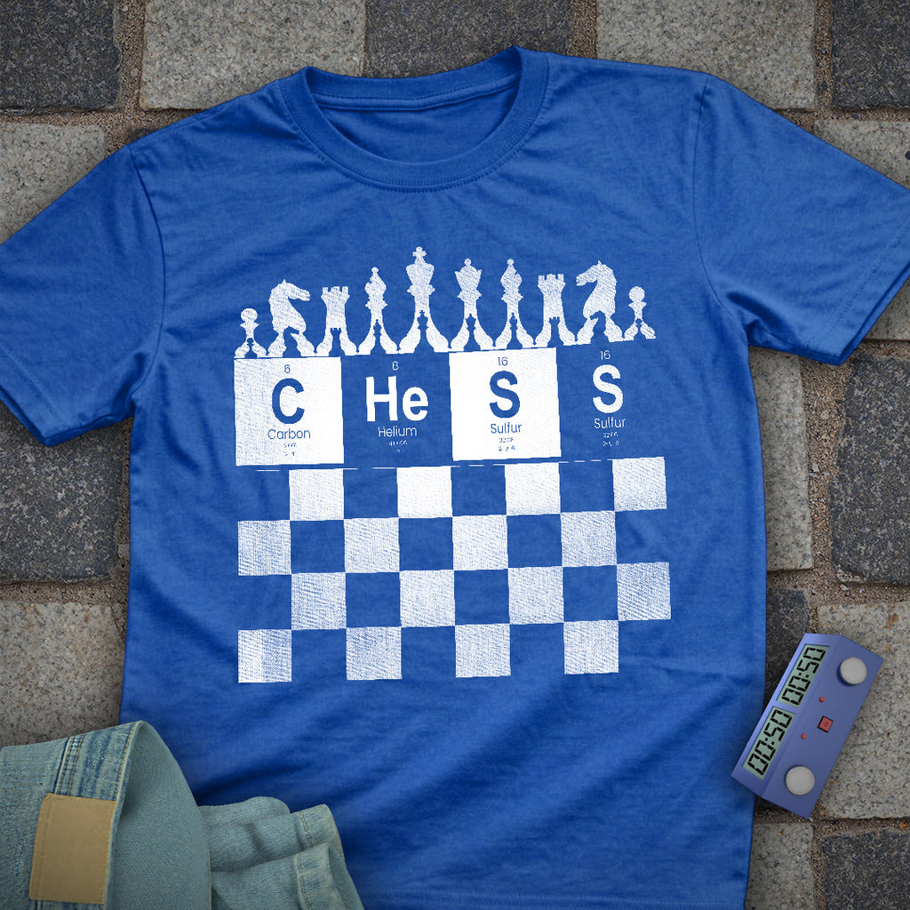 Chess Periodic Table T-Shirt