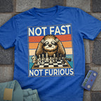 Not Fast. Not Furious Chess T-Shirt