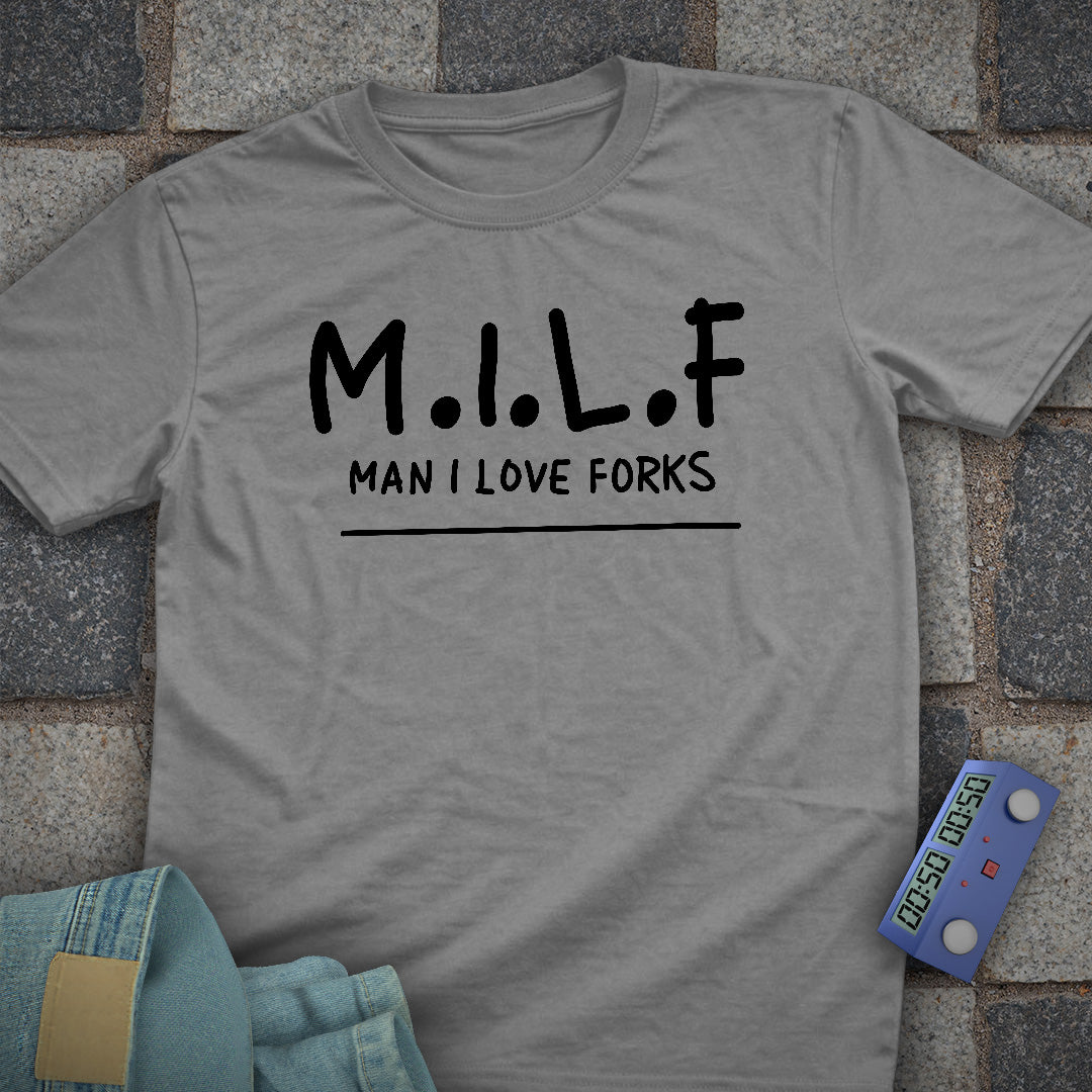 MILF Fork Chess T-Shirt