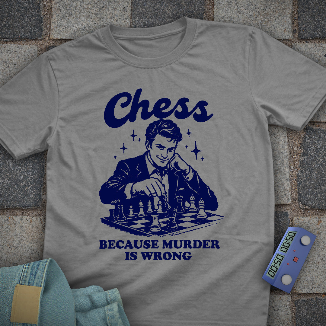 Murder is Wrong Man T-Shirt