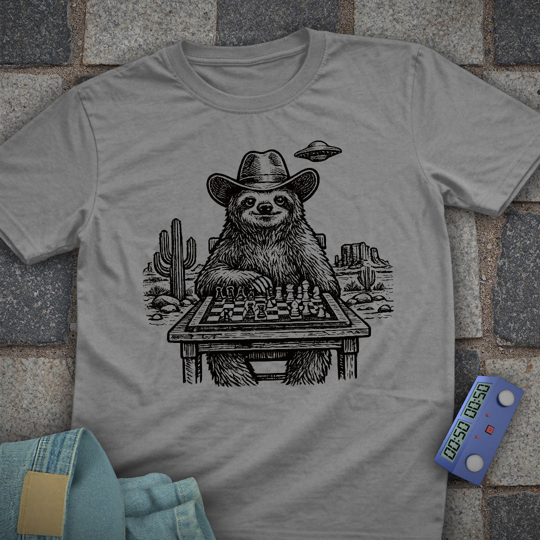 Sloth Chess Western Desert T-Shirt