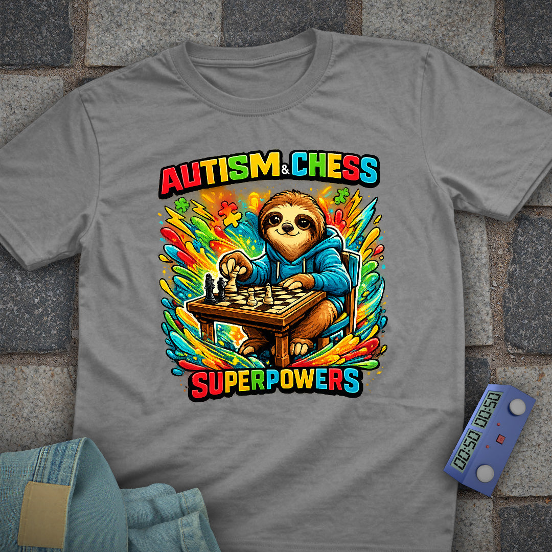 Autism Superpowers Chess T-Shirt