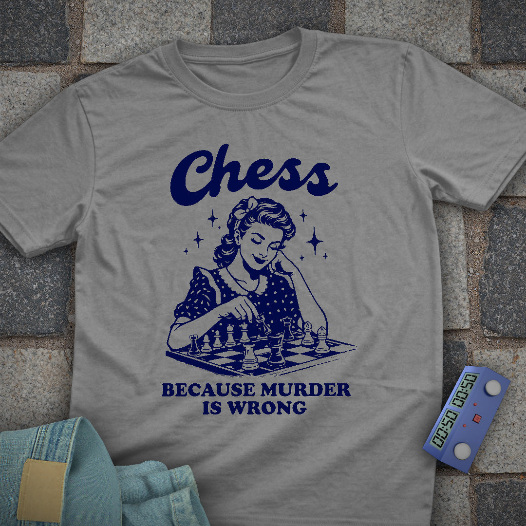 Murder is Wrong Woman T-Shirt