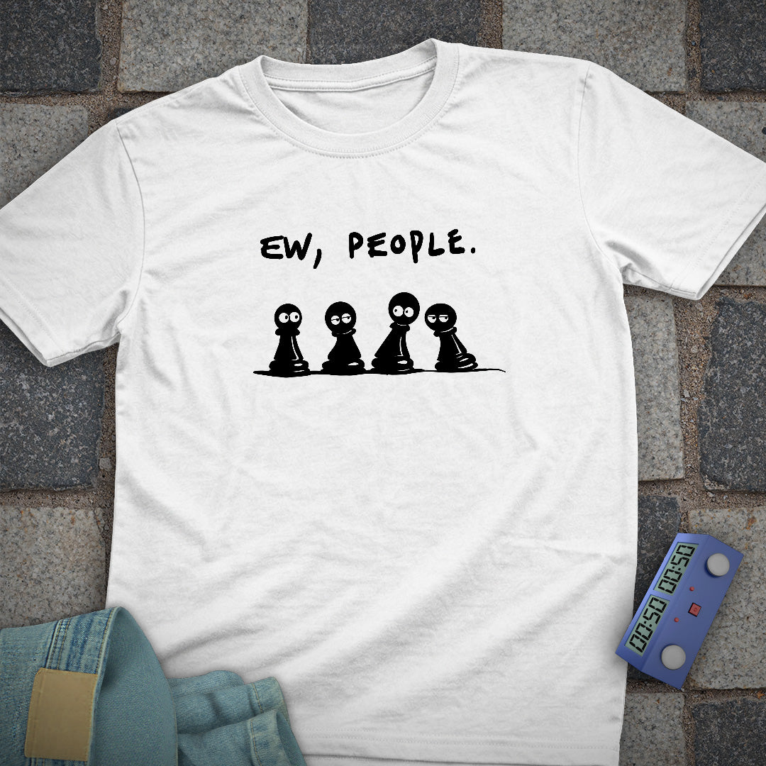 Anti Social Pawns Chess T-Shirt