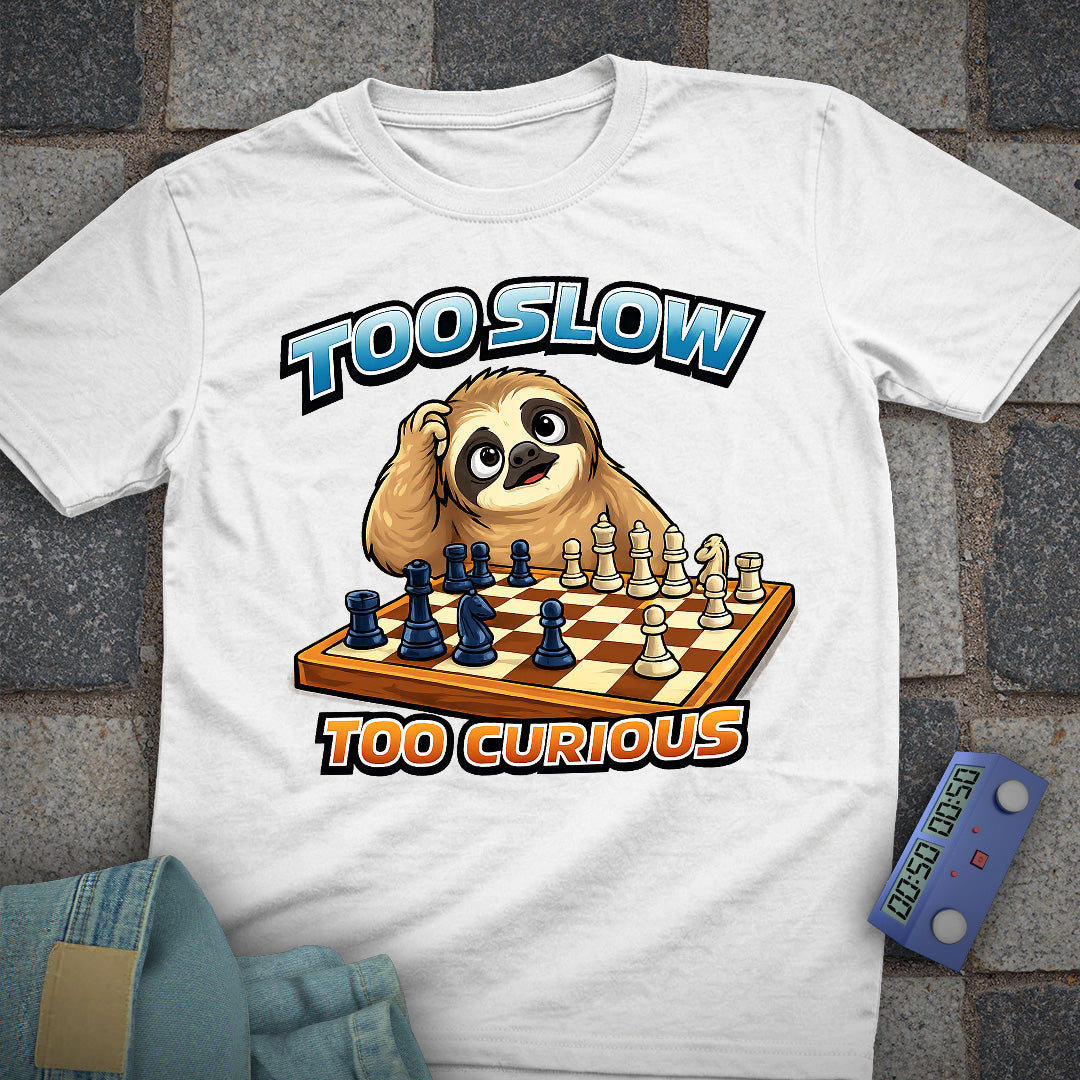 Too Slow, too Curious Chess T-Shirt