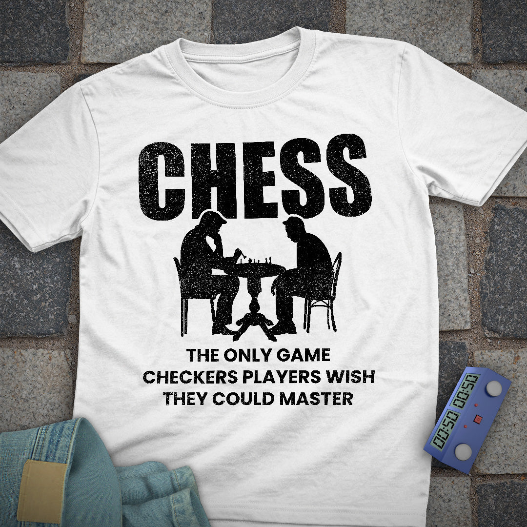 Checkers Players Chess T-Shirt
