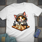 Cat Hoody Chess T-Shirt