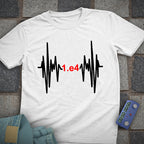 Heartbeat 1.e4 Chess T-Shirt