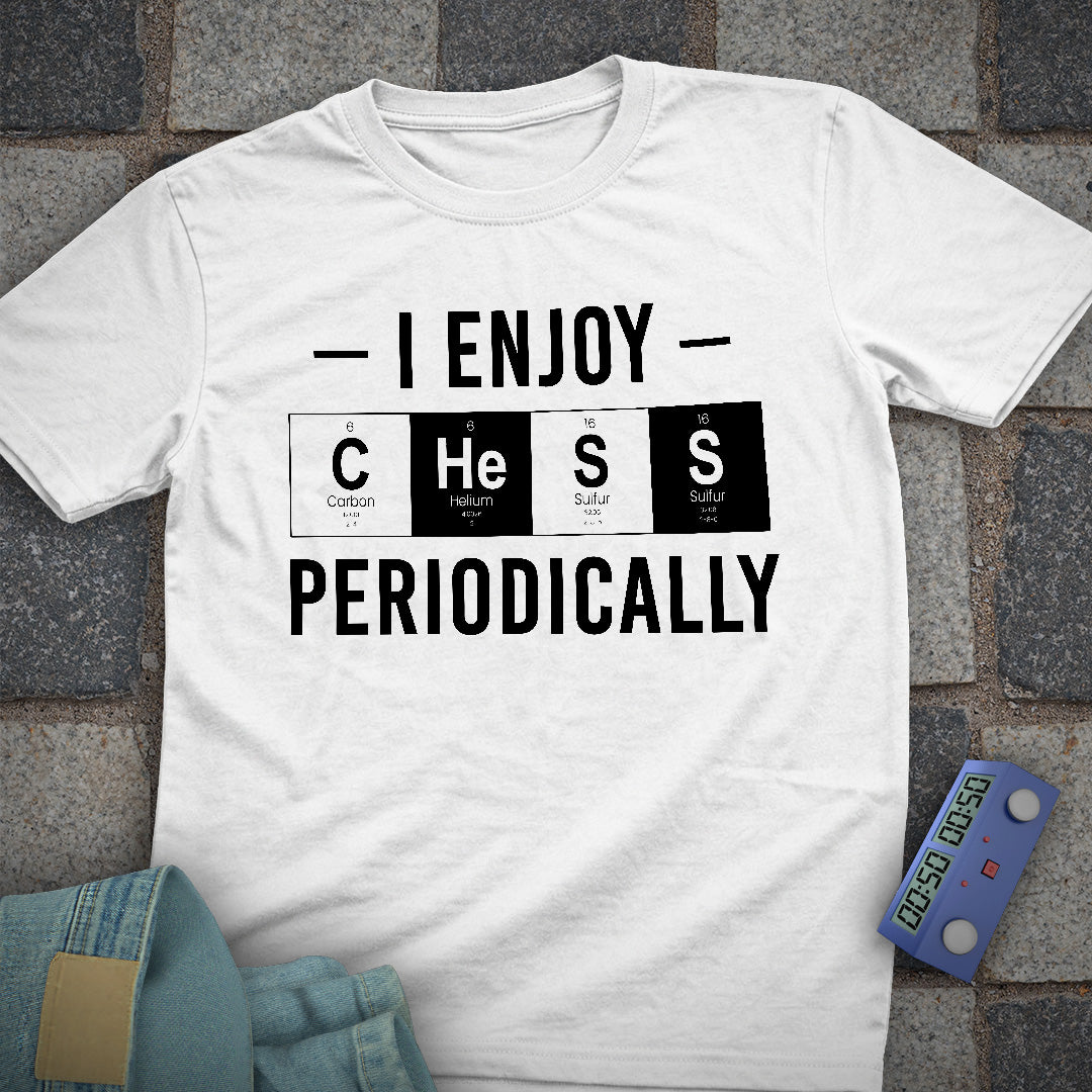 Wired for Chess Periodic T-Shirt