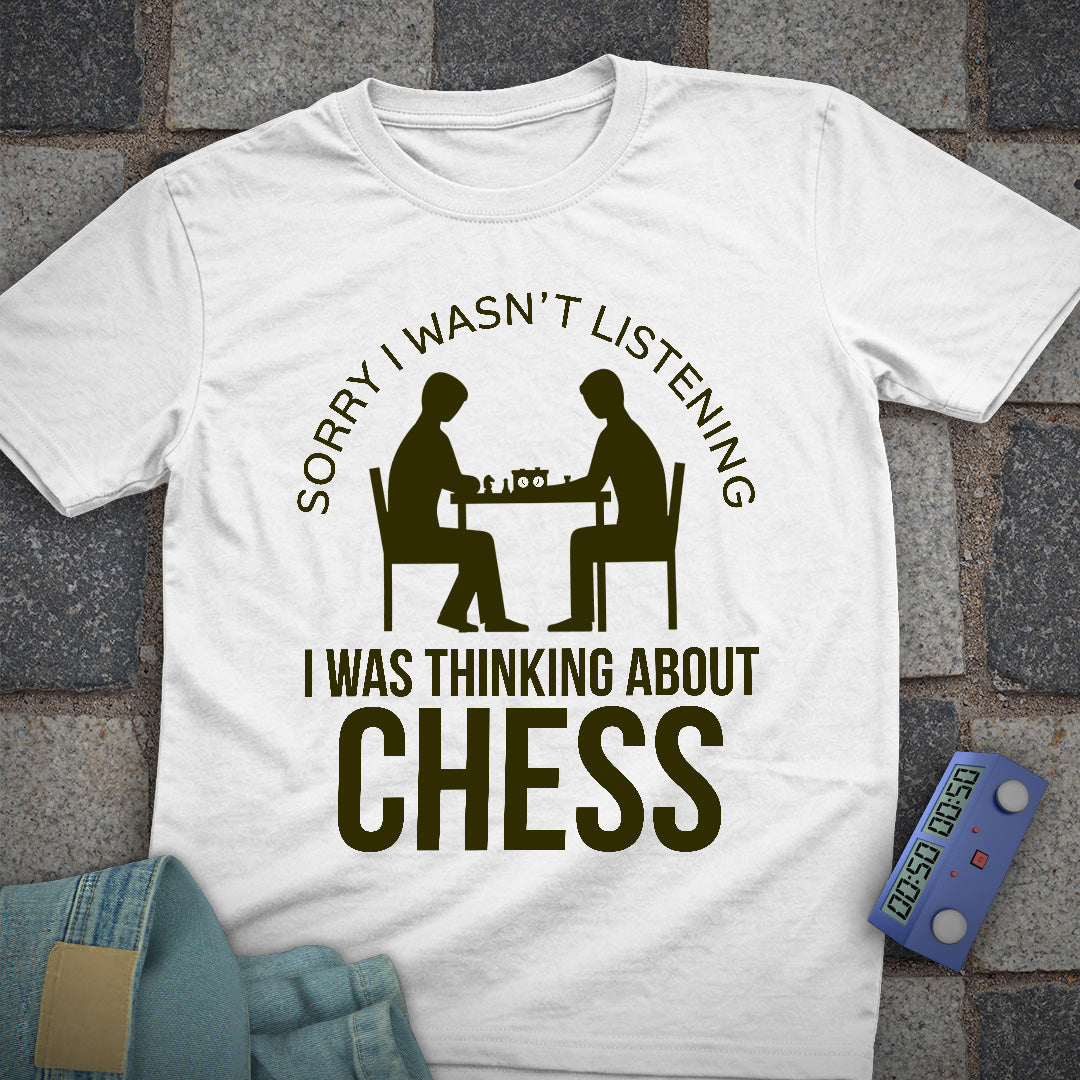 Thinking About Chess T-Shirt