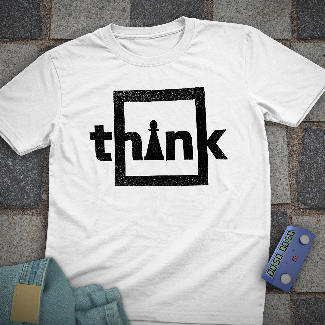 Think Outside Box Chess T-Shirt