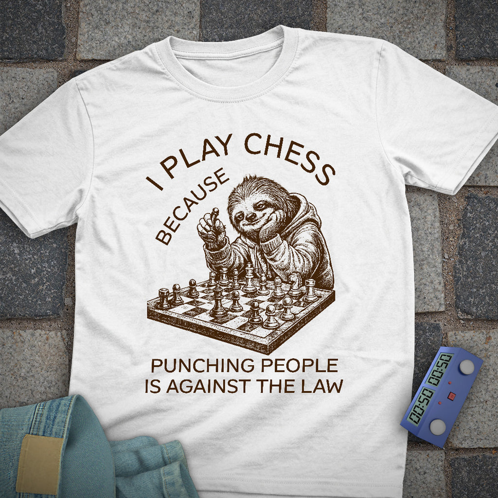 Punching People Chess T-Shirt