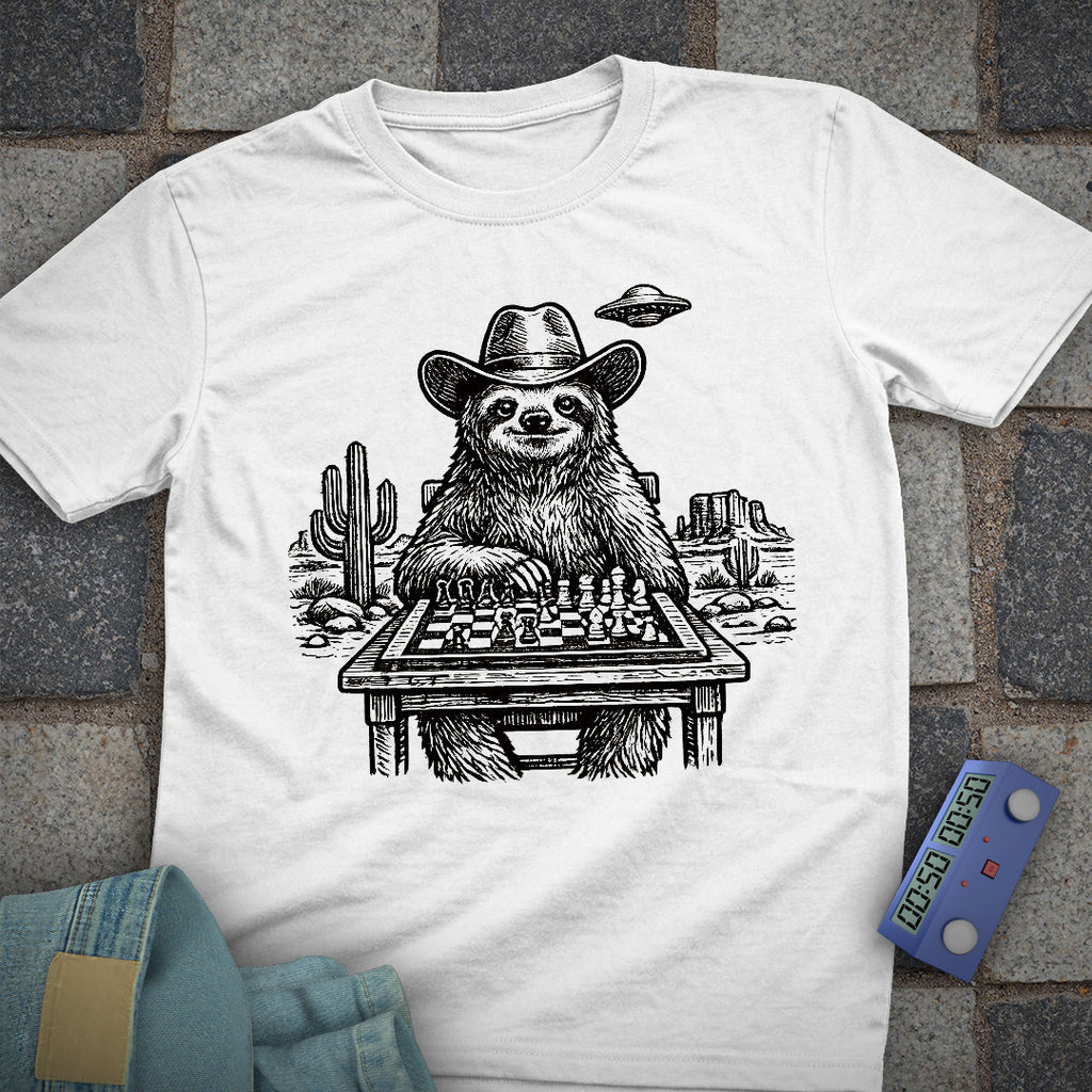 Sloth Chess Western Desert T-Shirt