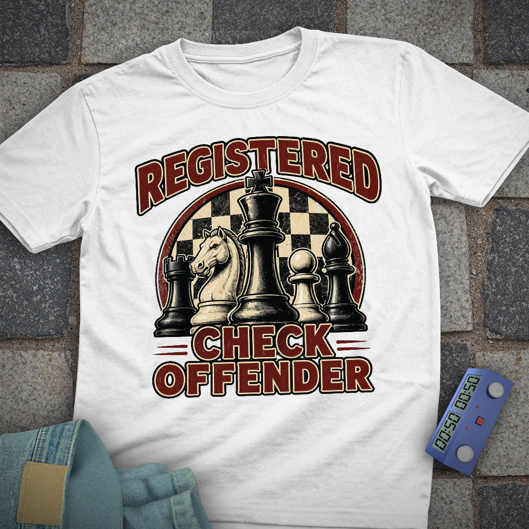 Registered Check offender T-Shirt