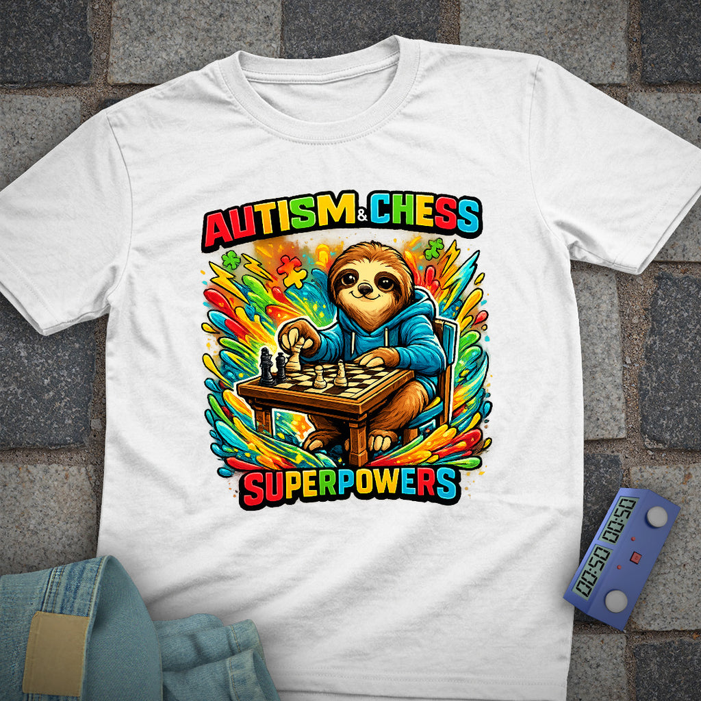 Autism Superpowers Chess T-Shirt