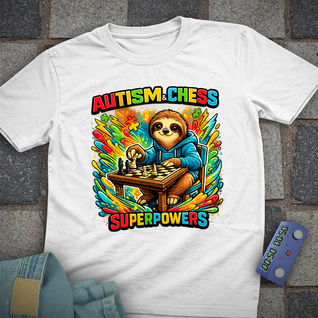 Autism Superpowers Chess T-Shirt