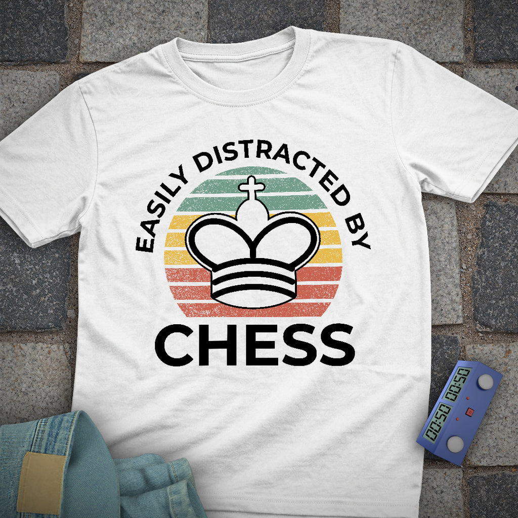 Easily Distracted By Chess T-Shirt
