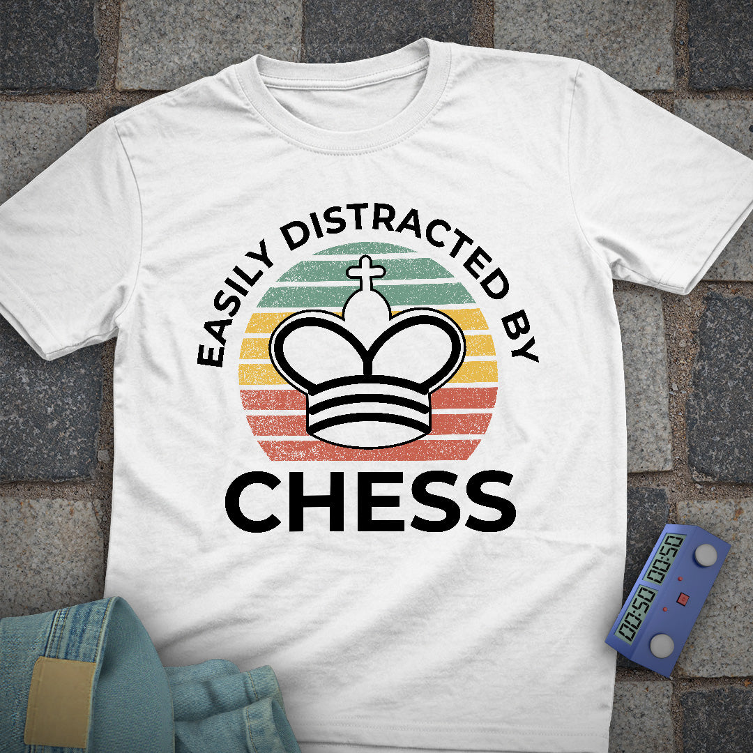 Easily Distracted By Chess T-Shirt