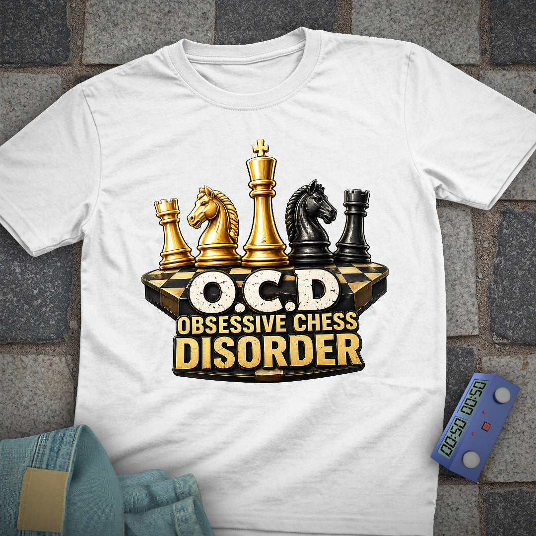 OCD Obsessive Chess Disorder T-Shirt