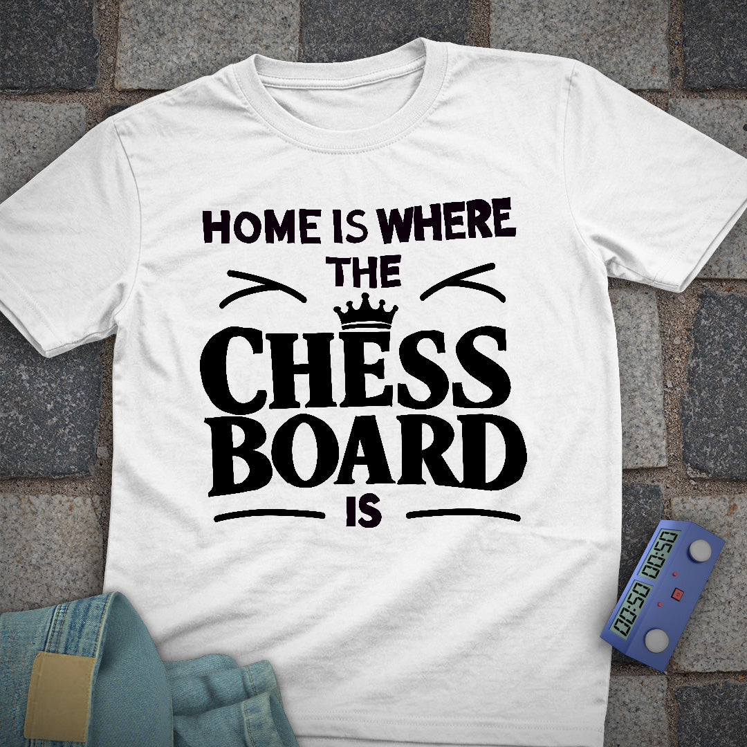 Home Chess Board T-Shirt
